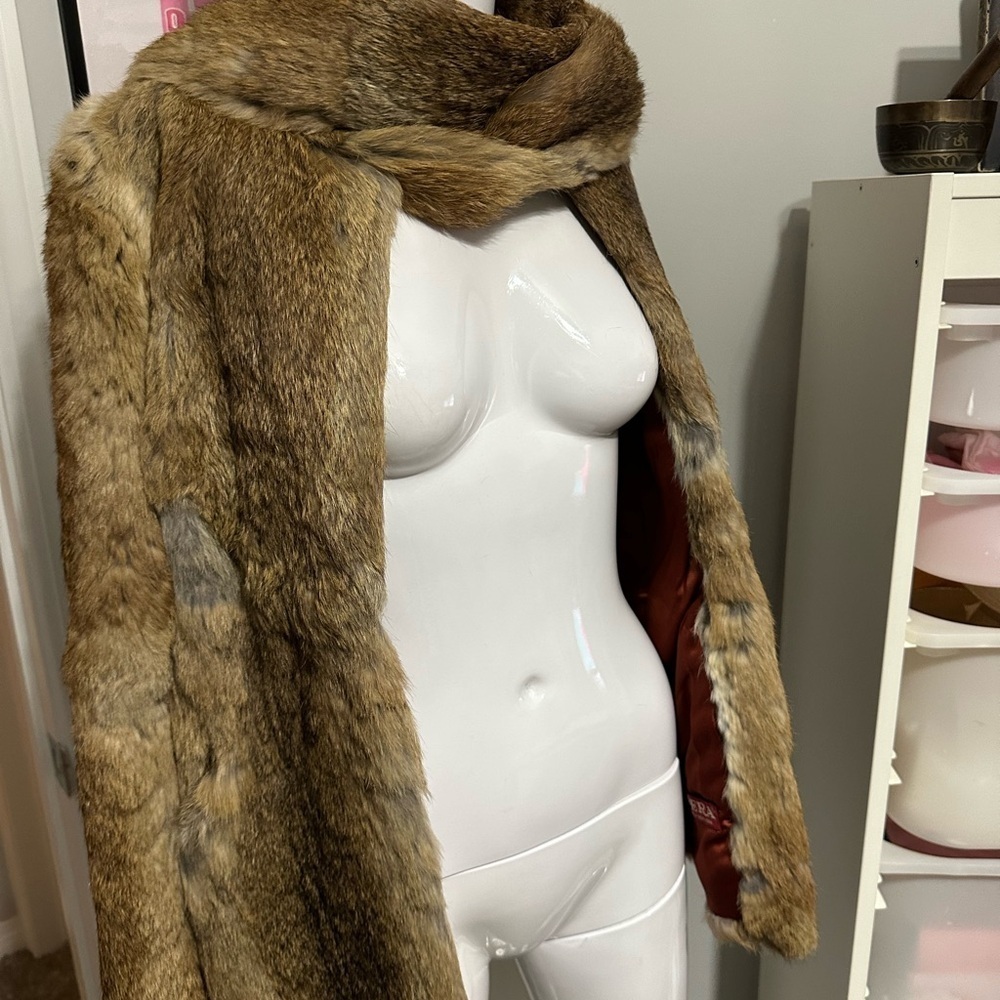 Opera Brown Fur Coat - Picture 11 of 11